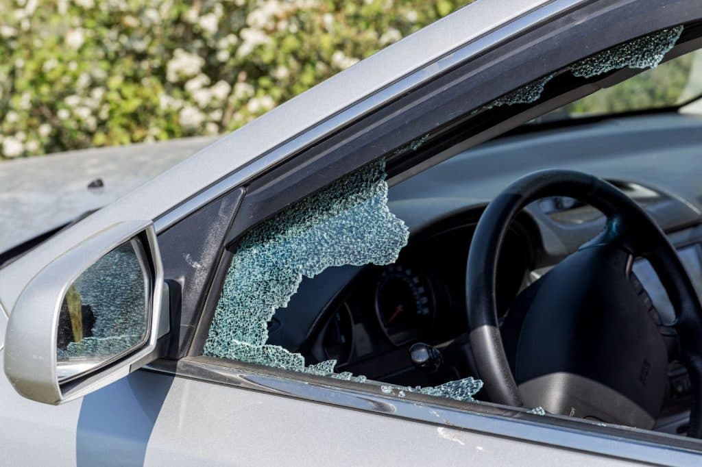 Immediate steps to take following a side window break